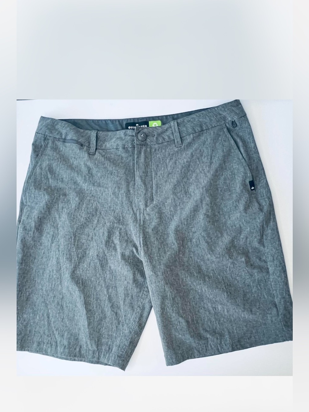 Quiksilver Sz 34 Heathered Gray Men's Shorts